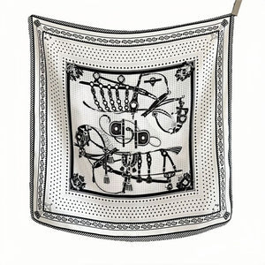 MaraSilk Pure Mulberry Silk Scarf - Square Crepe Satin MS99