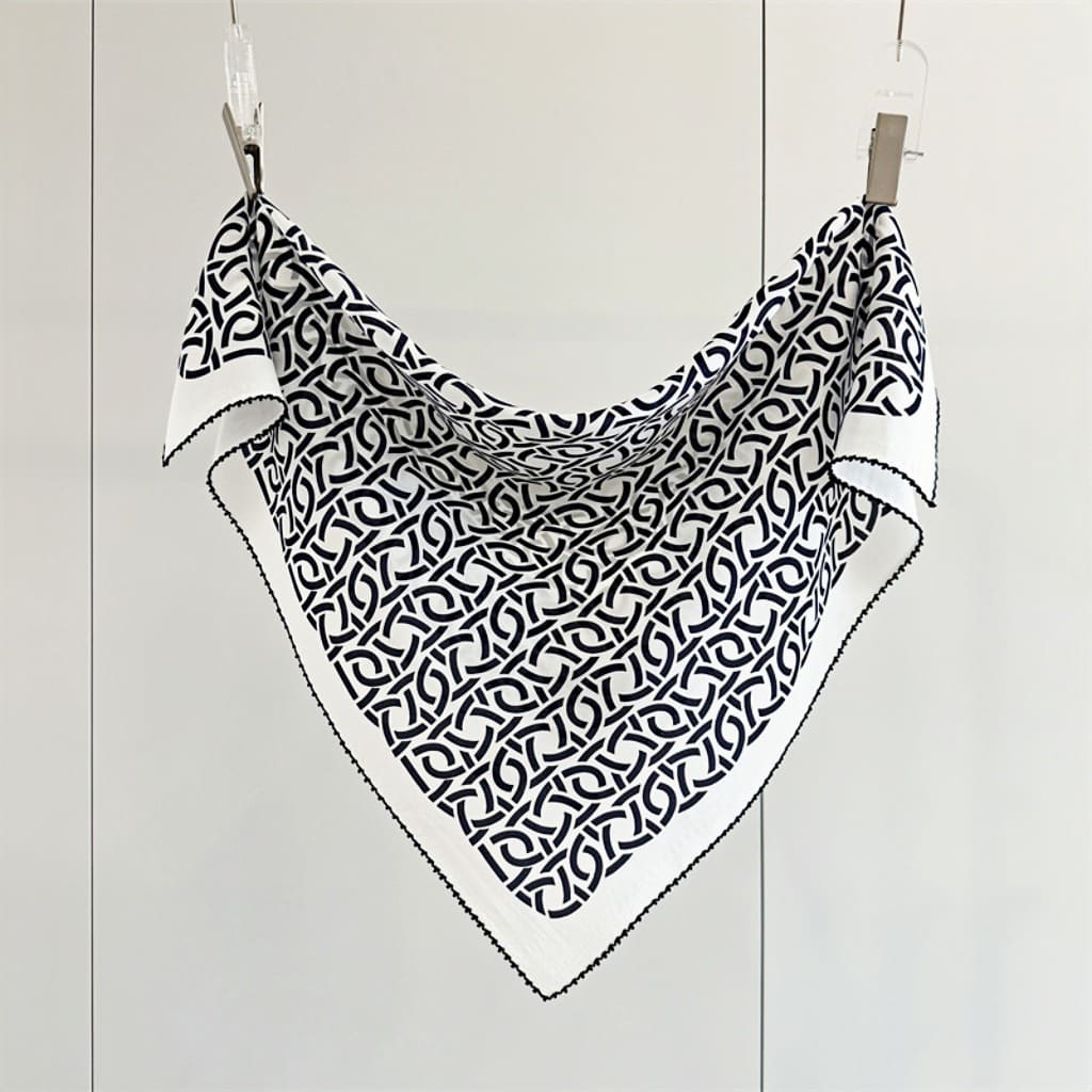 MaraSilk Pure Mulberry Silk Scarf - Square Double Crepe MS232 25" x 25" MS23201