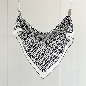 MaraSilk Pure Mulberry Silk Scarf - Square Double Crepe MS232 25" x 25" MS23201