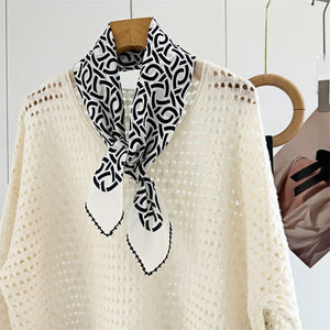 MaraSilk Pure Mulberry Silk Scarf - Square Double Crepe MS232