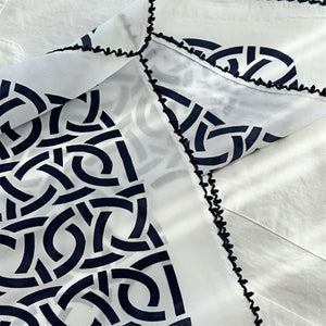 MaraSilk Pure Mulberry Silk Scarf - Square Double Crepe MS232