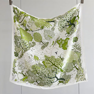 MaraSilk Pure Mulberry Silk Scarf - Square Double Crepe MS235 25" x 25" MS23501