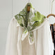 MaraSilk Pure Mulberry Silk Scarf - Square Double Crepe MS235