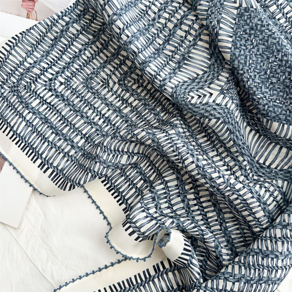 MaraSilk Pure Mulberry Silk Scarf - Square Double Crepe MS237