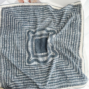 MaraSilk Pure Mulberry Silk Scarf - Square Double Crepe MS237