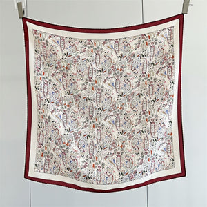 MaraSilk Pure Mulberry Silk Scarf - Square Double Crepe MS238