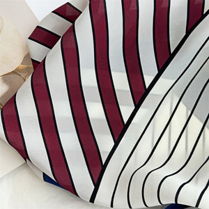 MaraSilk Pure Mulberry Silk Scarf - Square Double Crepe MS241