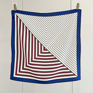 MaraSilk Pure Mulberry Silk Scarf - Square Double Crepe MS241