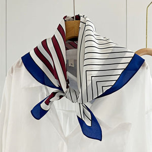 MaraSilk Pure Mulberry Silk Scarf - Square Double Crepe MS241 25" x 25" MS24101