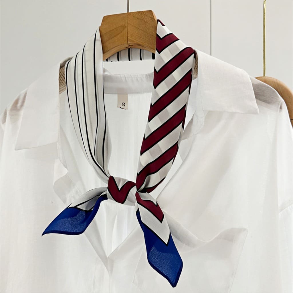 MaraSilk Pure Mulberry Silk Scarf - Square Double Crepe MS241