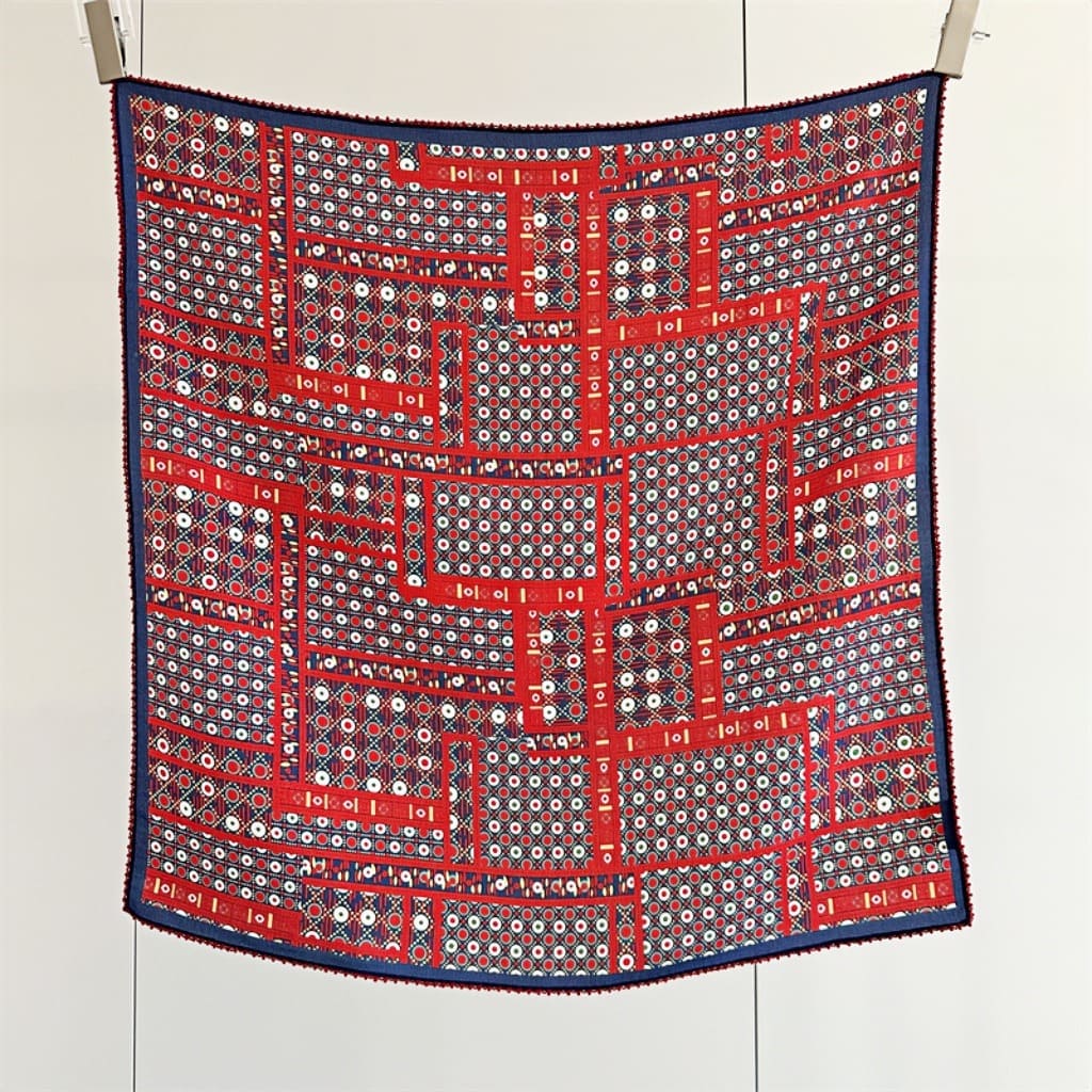 MaraSilk Pure Mulberry Silk Scarf - Square Double Crepe MS242