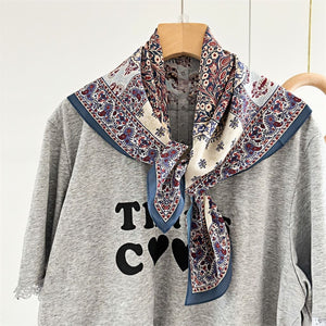 MaraSilk Pure Mulberry Silk Scarf - Square Double Crepe MS246 25" x 25" MS24601