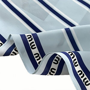 MaraSilk Pure Mulberry Silk Scarf - Square Double Crepe MS247