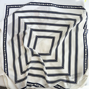 MaraSilk Pure Mulberry Silk Scarf - Square Double Crepe MS247