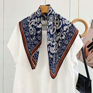 MaraSilk Pure Mulberry Silk Scarf - Square Double Crepe MS250