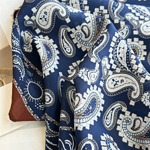 MaraSilk Pure Mulberry Silk Scarf - Square Double Crepe MS250