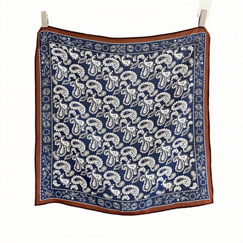 MaraSilk Pure Mulberry Silk Scarf - Square Double Crepe MS250