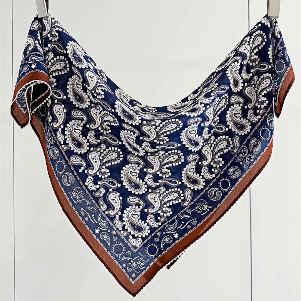 MaraSilk Pure Mulberry Silk Scarf - Square Double Crepe MS250