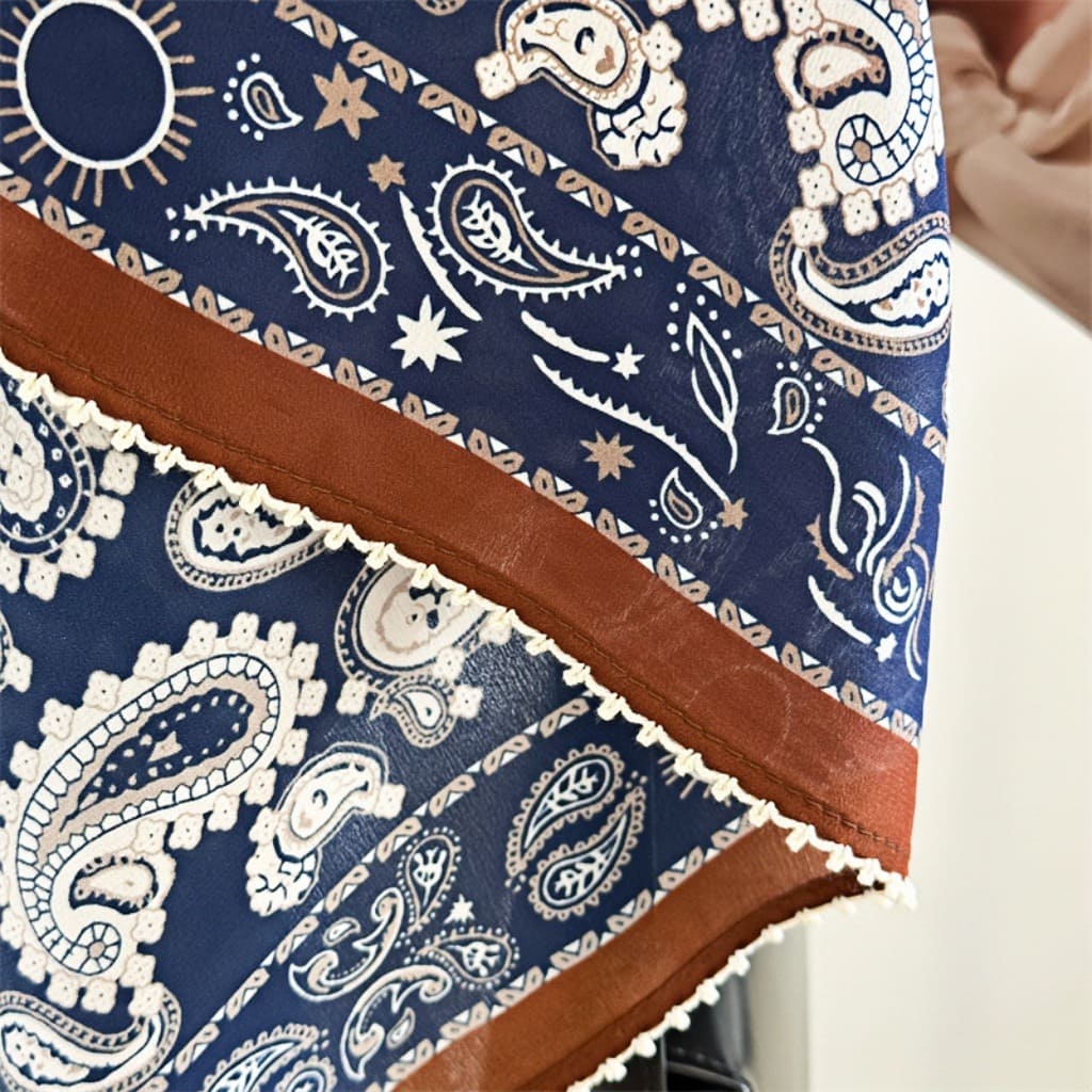 MaraSilk Pure Mulberry Silk Scarf - Square Double Crepe MS250