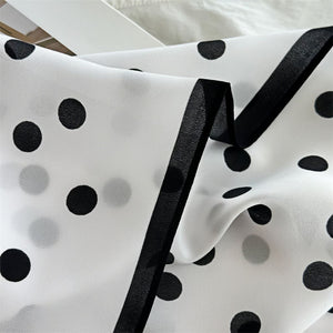 MaraSilk Pure Mulberry Silk Scarf - Square Double Crepe MS251