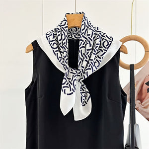 MaraSilk Pure Mulberry Silk Scarf - Square Double Crepe MS257 25" x 25" MS25701