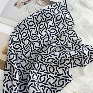 MaraSilk Pure Mulberry Silk Scarf - Square Double Crepe MS257