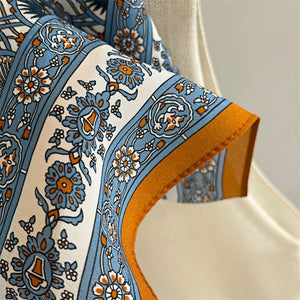 MaraSilk Pure Mulberry Silk Scarf - Square Double Crepe MS259