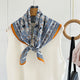 MaraSilk Pure Mulberry Silk Scarf - Square Double Crepe MS259