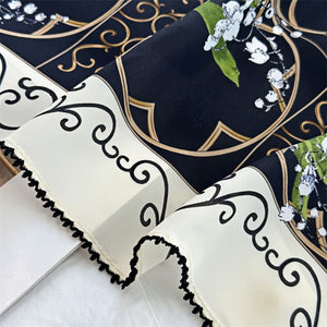 MaraSilk Pure Mulberry Silk Scarf - Square Double Crepe MS265