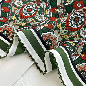 MaraSilk Pure Mulberry Silk Scarf - Square Double Crepe MS267