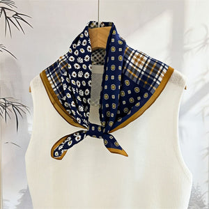 MaraSilk Pure Mulberry Silk Scarf - Square Double Crepe MS273 25" x 25" MS27301