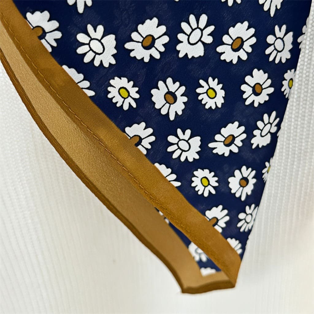 MaraSilk Pure Mulberry Silk Scarf - Square Double Crepe MS273