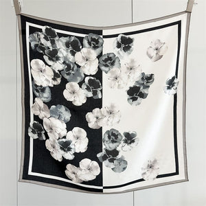 MaraSilk Pure Mulberry Silk Scarf - Square Double Crepe MS893 25" x 25" MS89301