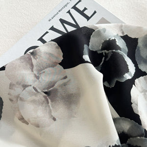 MaraSilk Pure Mulberry Silk Scarf - Square Double Crepe MS893