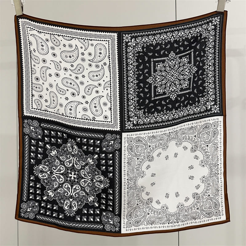 MaraSilk Pure Mulberry Silk Scarf - Square Double Crepe MS941