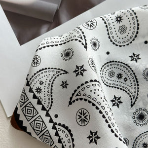 MaraSilk Pure Mulberry Silk Scarf - Square Double Crepe MS941