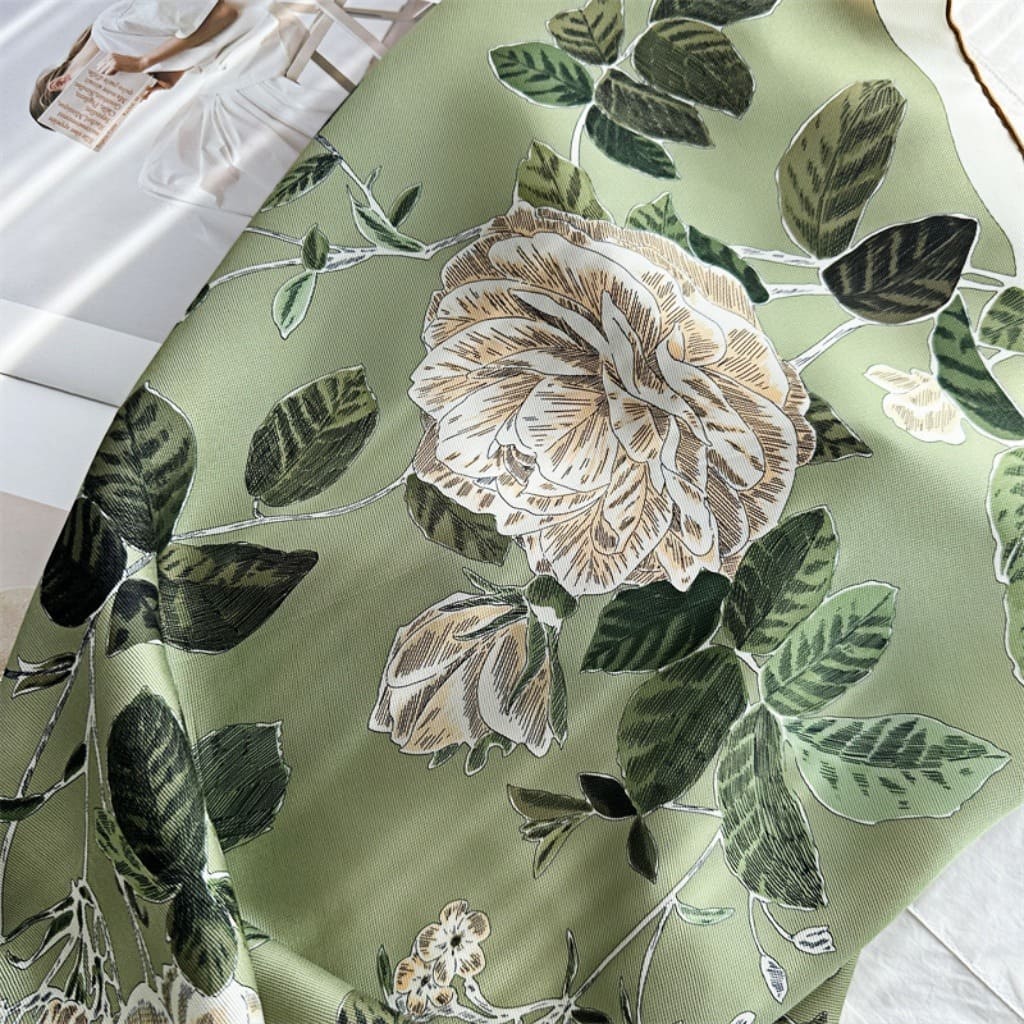 MaraSilk Pure Mulberry Silk Scarf - Square Italian Jacquard MS276