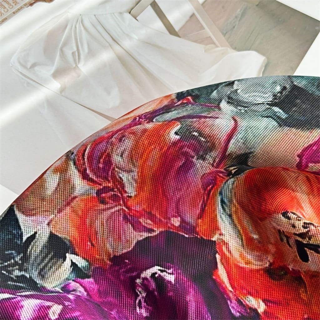 MaraSilk Pure Mulberry Silk Scarf - Square Italian Jacquard MS276