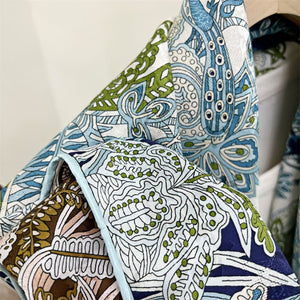 MaraSilk Pure Mulberry Silk Scarf - Square Jacquard MS468