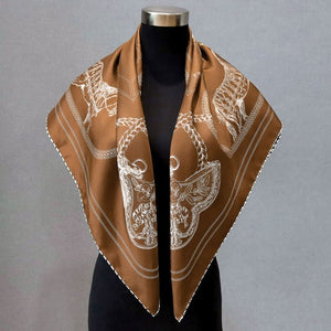 MaraSilk Pure Mulberry Silk Scarf - Square Twill MS1011
