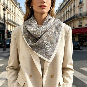 MaraSilk Pure Mulberry Silk Scarf - Square Twill MS230