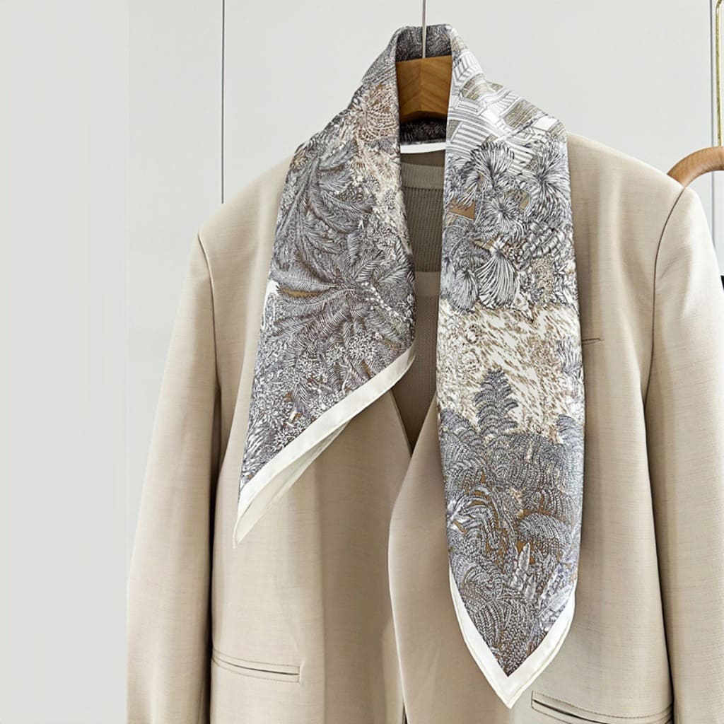 MaraSilk Pure Mulberry Silk Scarf - Square Twill MS230