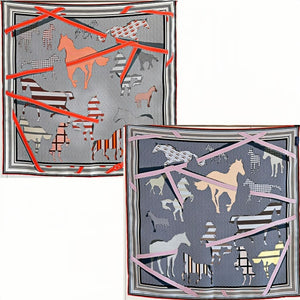 MaraSilk Pure Mulberry Silk Scarf - Square Twill MS231 25" x 25" MS23101