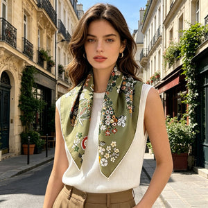 MaraSilk Pure Mulberry Silk Scarf - Square Twill MS231
