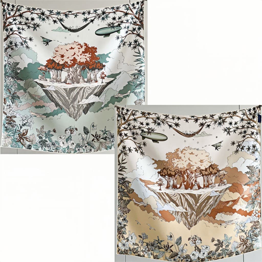 MaraSilk Pure Mulberry Silk Scarf - Square Twill MS231 25" x 25" MS23103