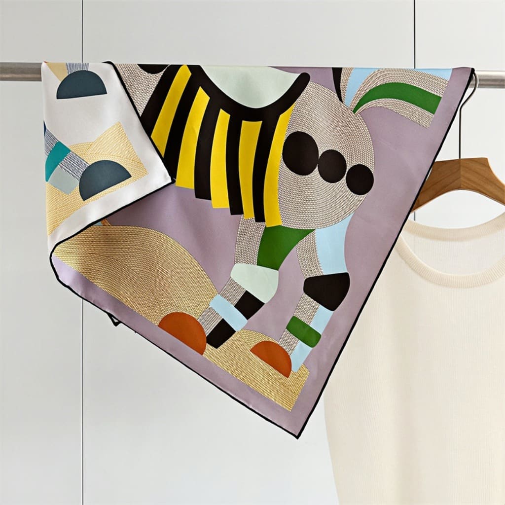 MaraSilk Pure Mulberry Silk Scarf - Square Twill MS231