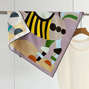 MaraSilk Pure Mulberry Silk Scarf - Square Twill MS231