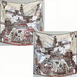 MaraSilk Pure Mulberry Silk Scarf - Square Twill MS231 25" x 25" MS23105