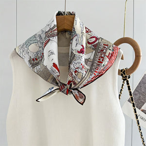 MaraSilk Pure Mulberry Silk Scarf - Square Twill MS231