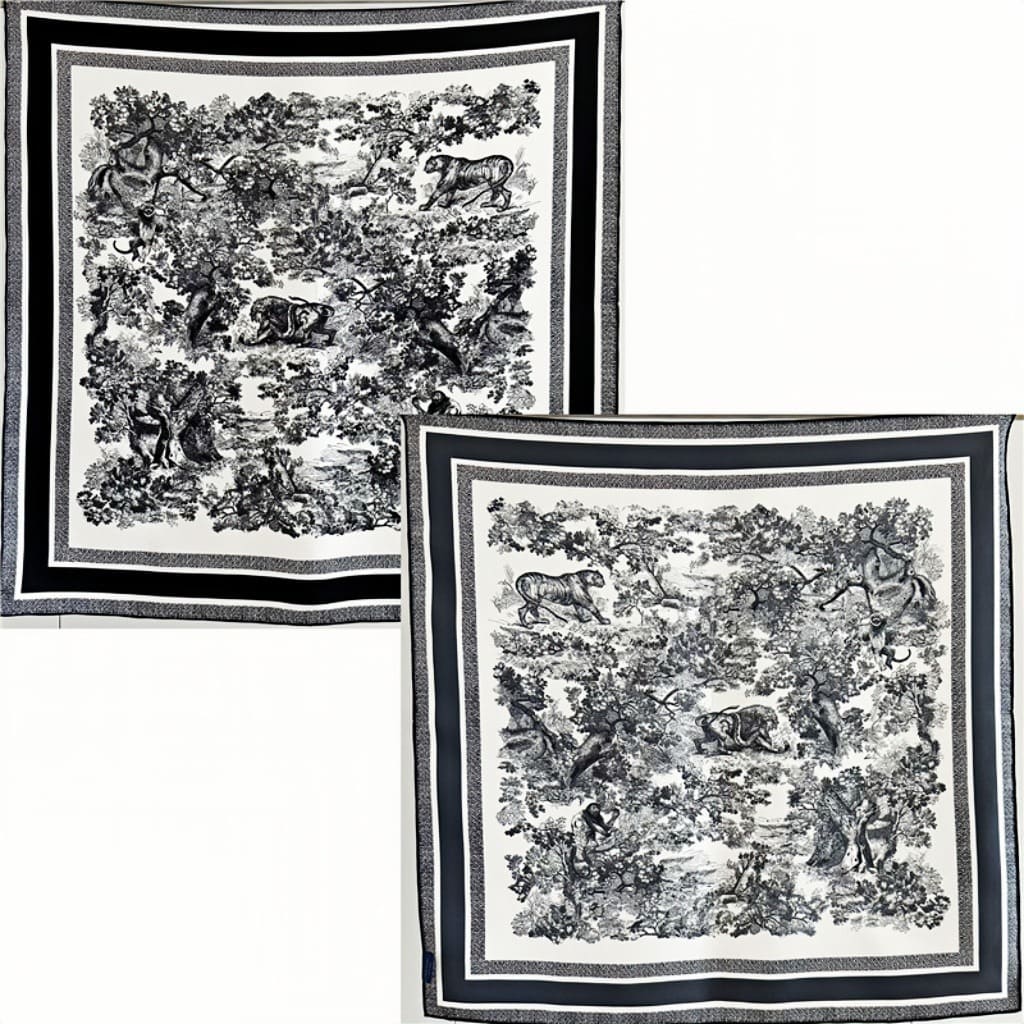 MaraSilk Pure Mulberry Silk Scarf - Square Twill MS231 25" x 25" MS23106